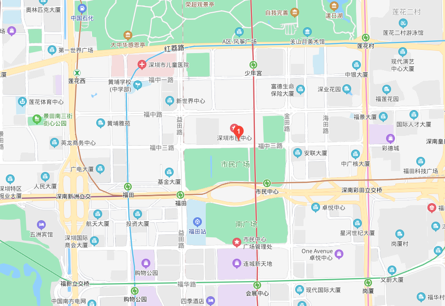 深圳商标注册大厅地址地图位置
